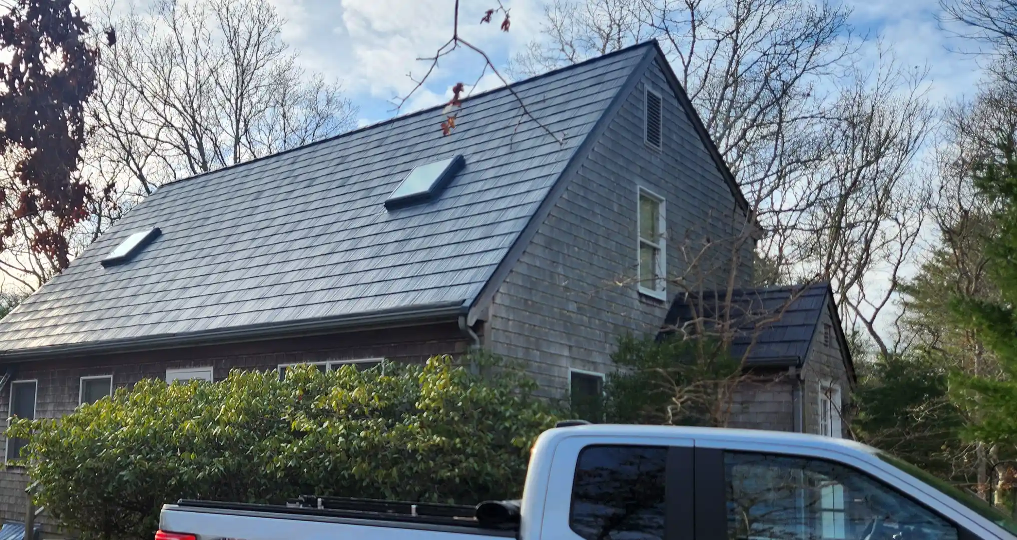 Metal shingle Roof Installation Hingham, MA