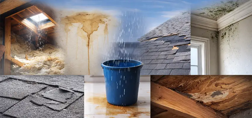 How to Spot Roof Leaks and What They Mean Hingham massachusetts