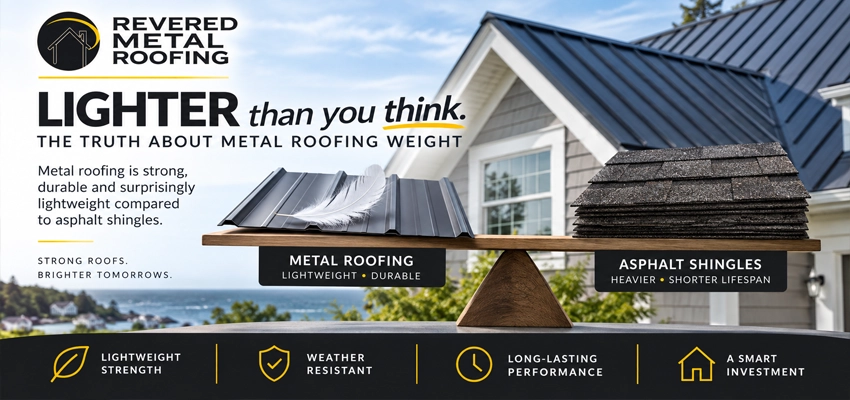 The Weight of Roofing Materials: Metal vs. Asphalt Shingles. Massachusetts